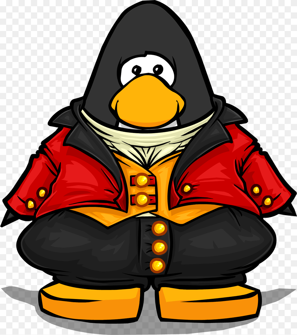 Ring Master Outfit From A Player Card Penguin With A Scarf, Clothing, Coat, Jacket, Hood Free Png
