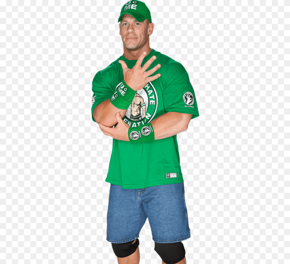 Ring Name John Cena Without Background, T-shirt, Shirt, Hat, Clothing Png