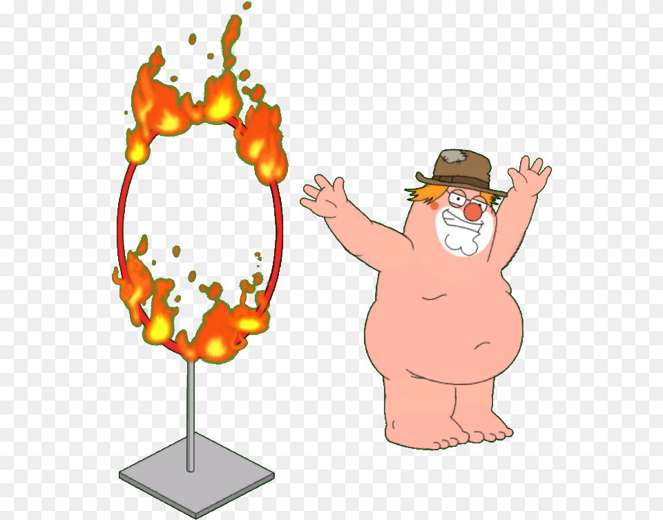 Ring Of Fire Clipart Family Guy Pee Pee Transparent Cartoon, Baby, Person, Face, Head Png Image