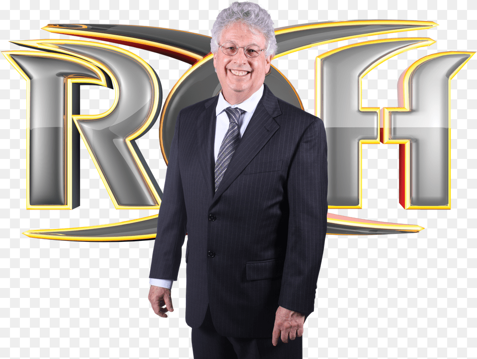 Ring Of Honor Logo, Suit, Clothing, Person, People Free Png