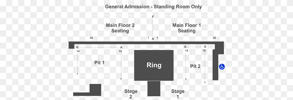 Ring Of Honor Wrestling Tickets At Express Live On Express Live, Diagram Free Transparent Png