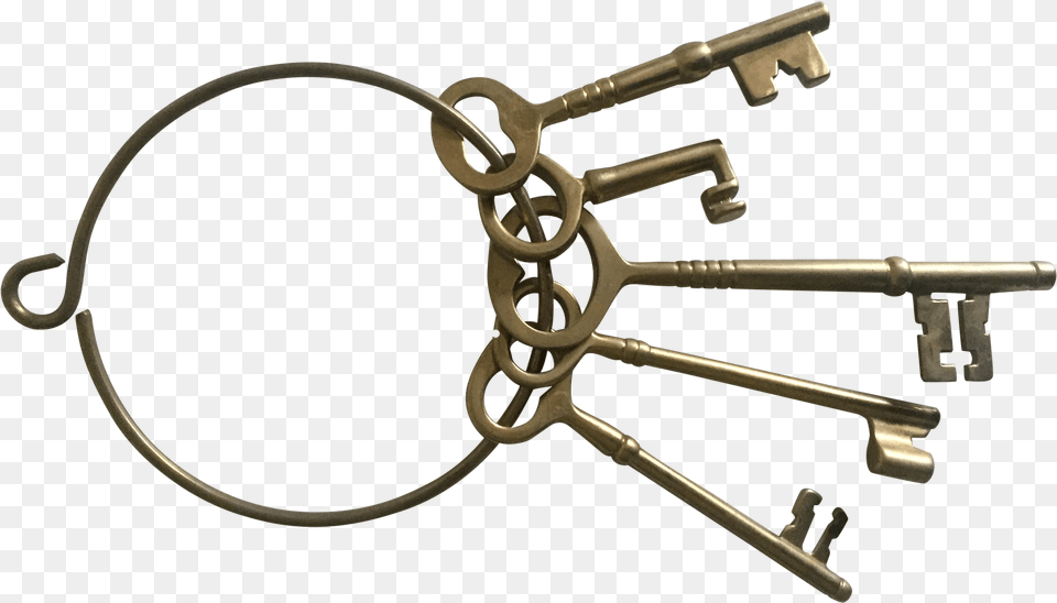 Ring Of Skeleton Keys Clip Ring Of Keys Key, Bow, Weapon Free Transparent Png