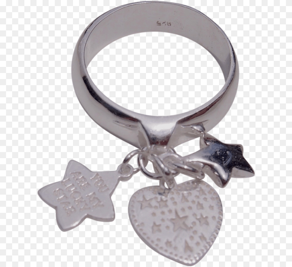 Ring Paris Lucky Star Joy Jewellery Bali, Accessories, Jewelry, Silver, Bracelet Free Transparent Png