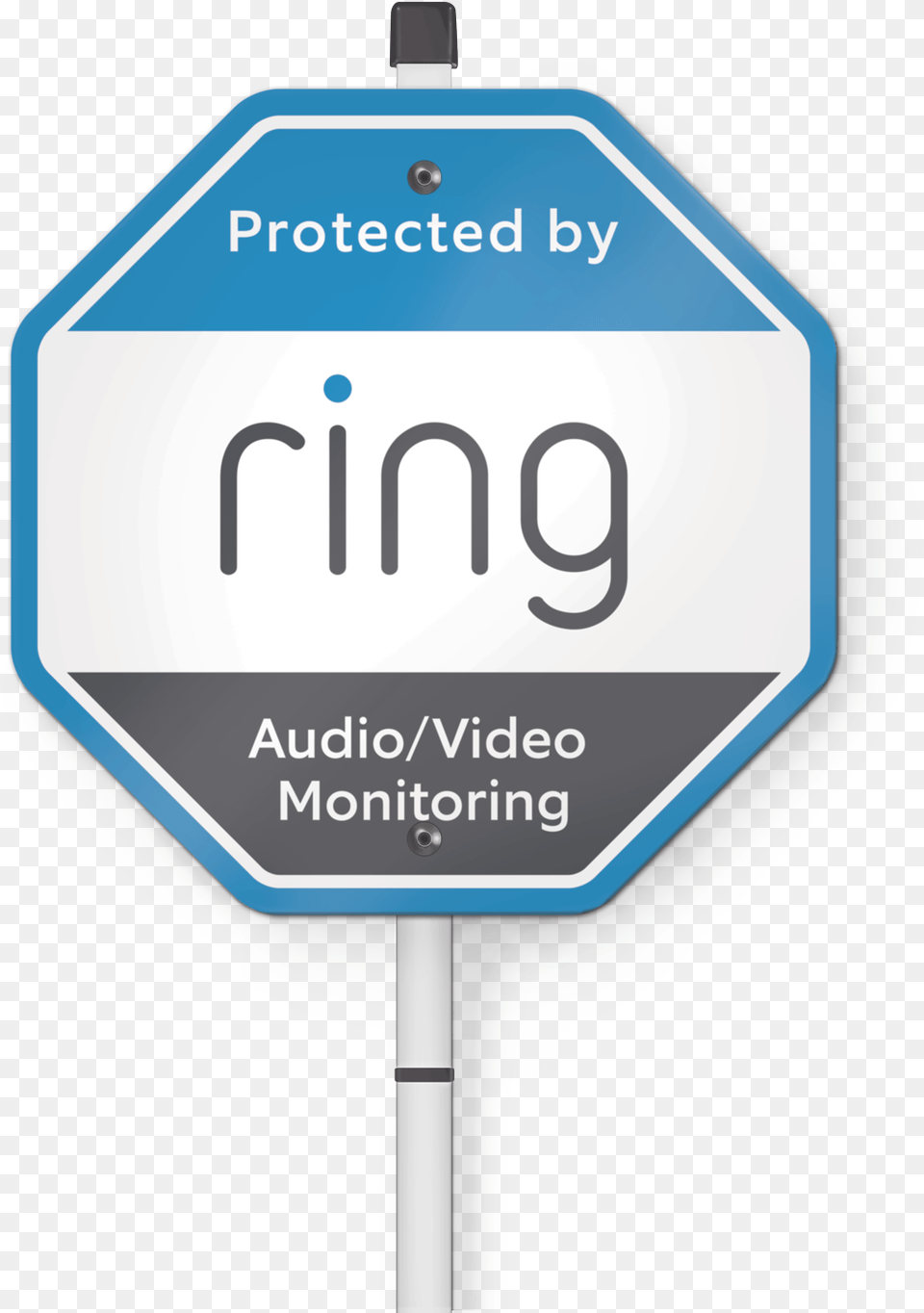 Ring Security Yard Sign, Road Sign, Symbol, Stopsign Png