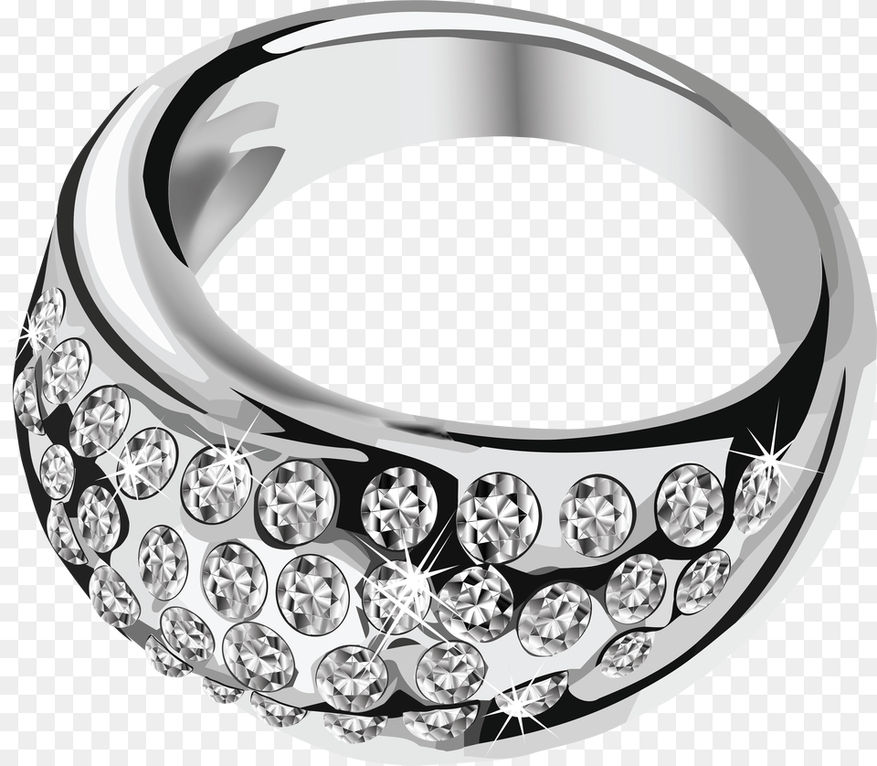 Ring Silver Wedding Rings Png Image