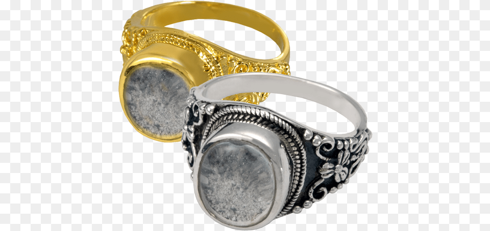 Ring With Clear Glass Front Wholesale Jewelry Shown Cremation Jewelry Ring, Accessories Png