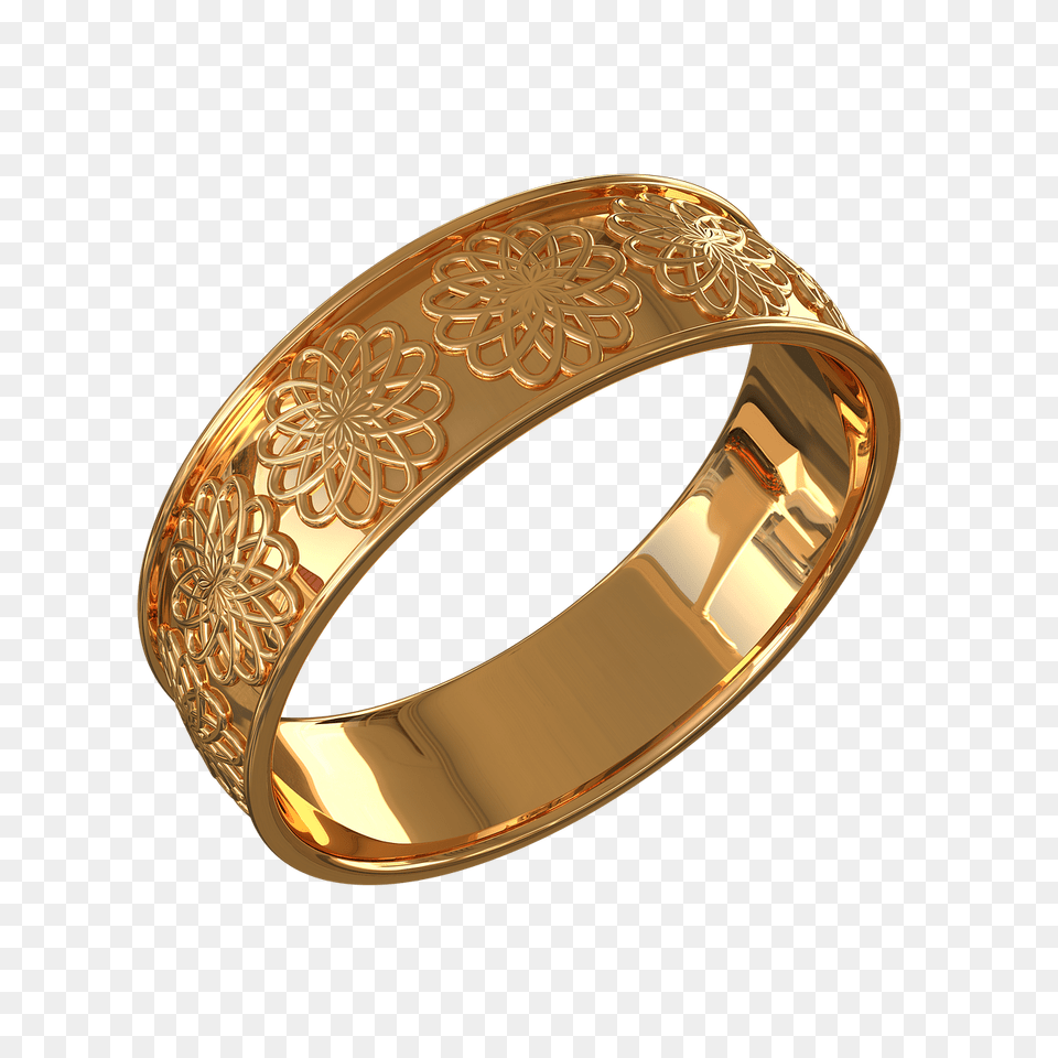 Ring With Ornament Portable Network Graphics, Accessories, Gold, Jewelry, Treasure Free Png