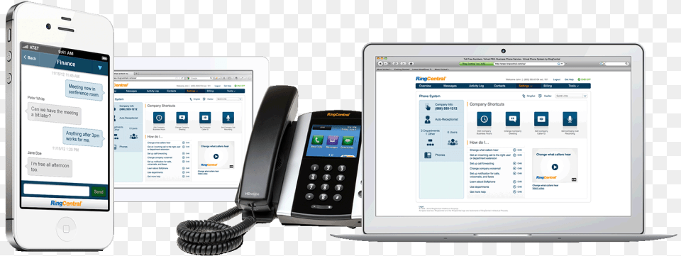 Ringcentral Polycom Vvx 500 2200 001 Vvx 500 Business Media, Electronics, Mobile Phone, Phone, Computer Hardware Free Png