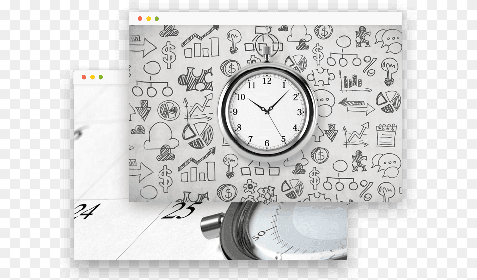Ringless Voicemail Wall Clock, Analog Clock Free Transparent Png