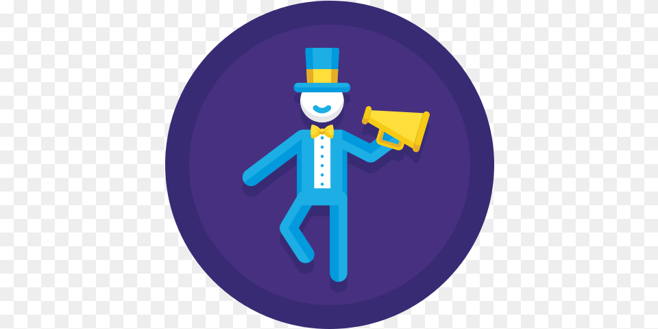 Ringmaster Cartoon, Purple, Photography, Cross, Symbol Free Png