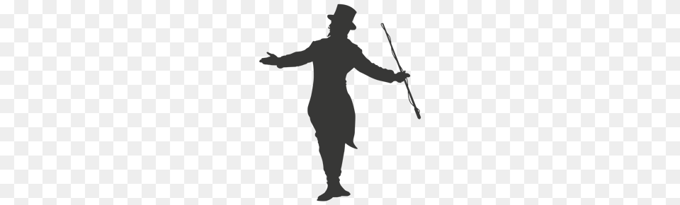 Ringmaster Silhouette Images Download, Person, People Free Transparent Png