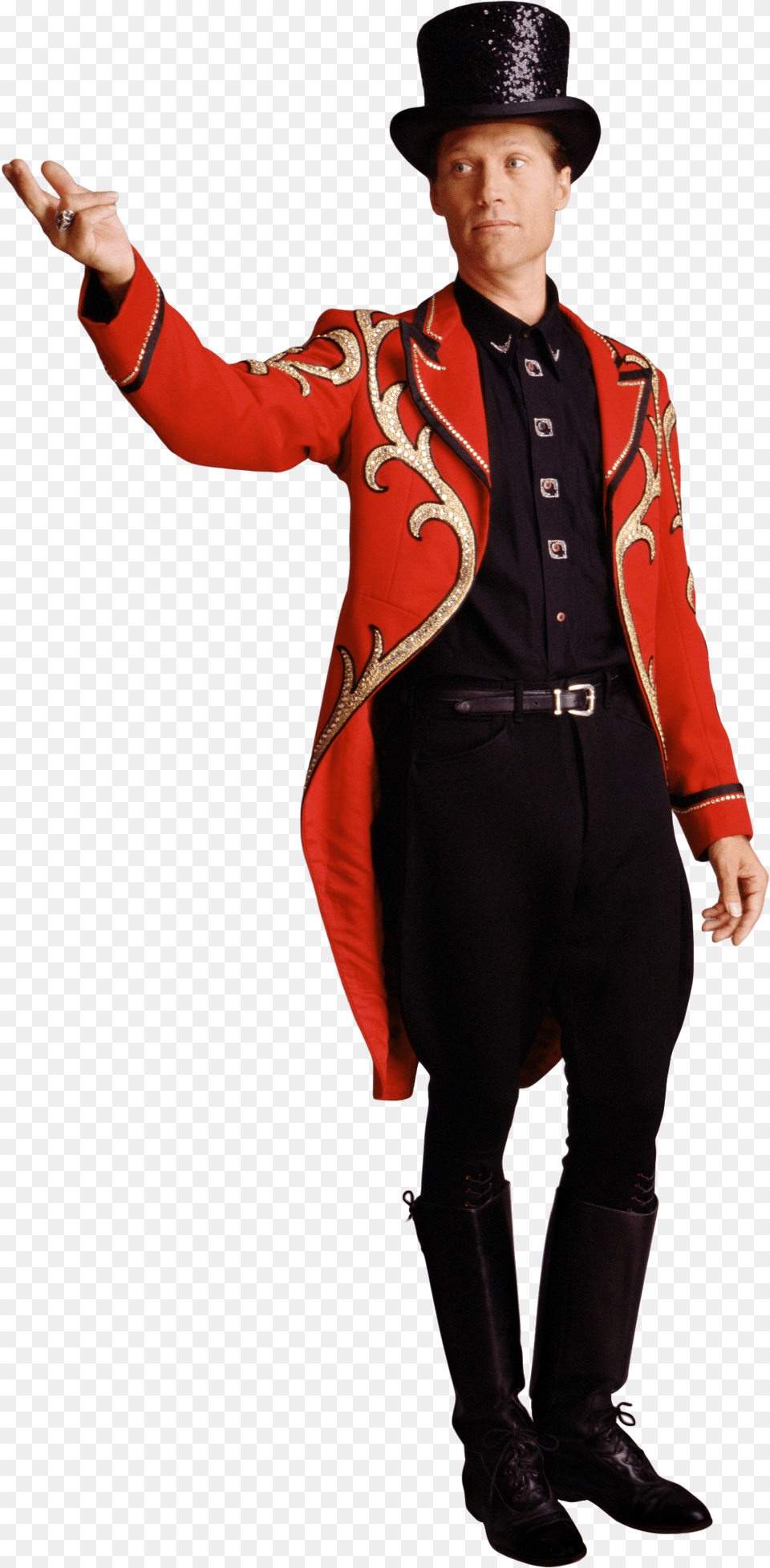 Ringmaster Transparent By Absurdwordpreferred Master Of Ceremonies Costume, Adult, Person, Man, Male Png Image