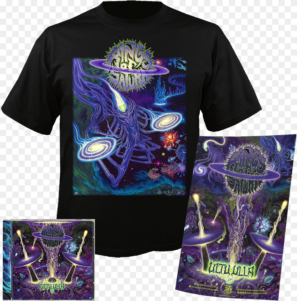 Rings Of Saturn Rings Of Saturn T Shirt, Clothing, T-shirt, Adult, Male Free Png