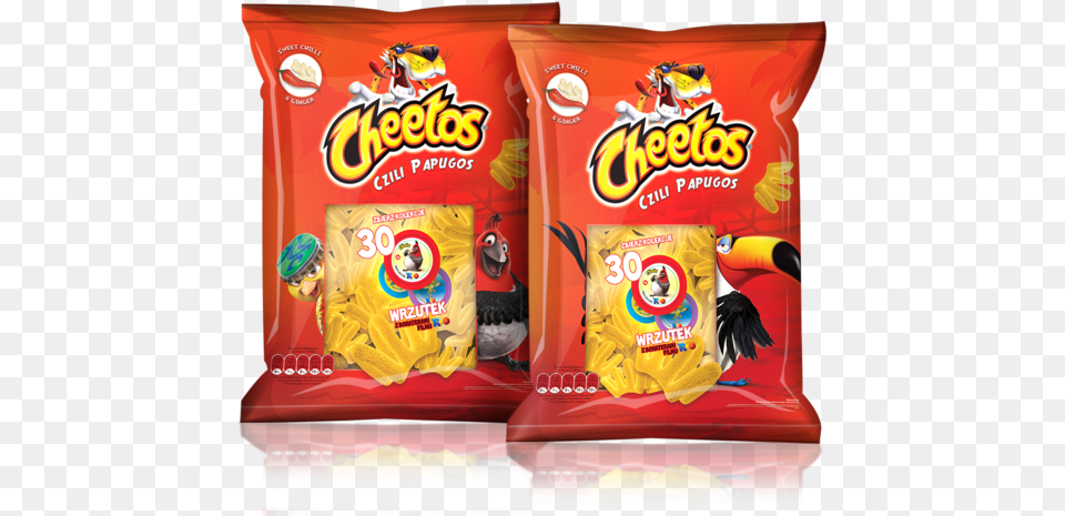 Rio 2 Rafaelnicopedro Cheetos Chips Sweet Chili Ginger Cheese, Food, Snack, Sweets, Animal Free Transparent Png