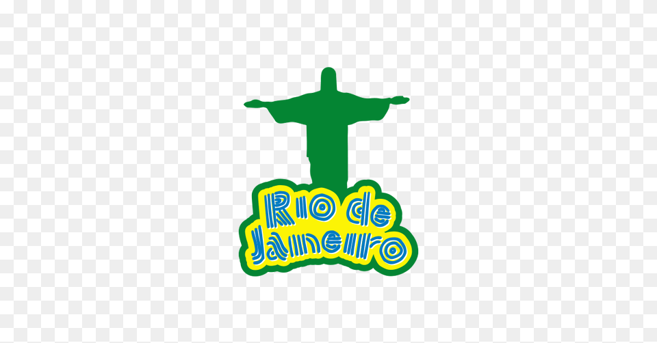 Rio De Janeiro Sign Vector And Download The Graphic Cave, Cross, Symbol, Logo, Person Free Png