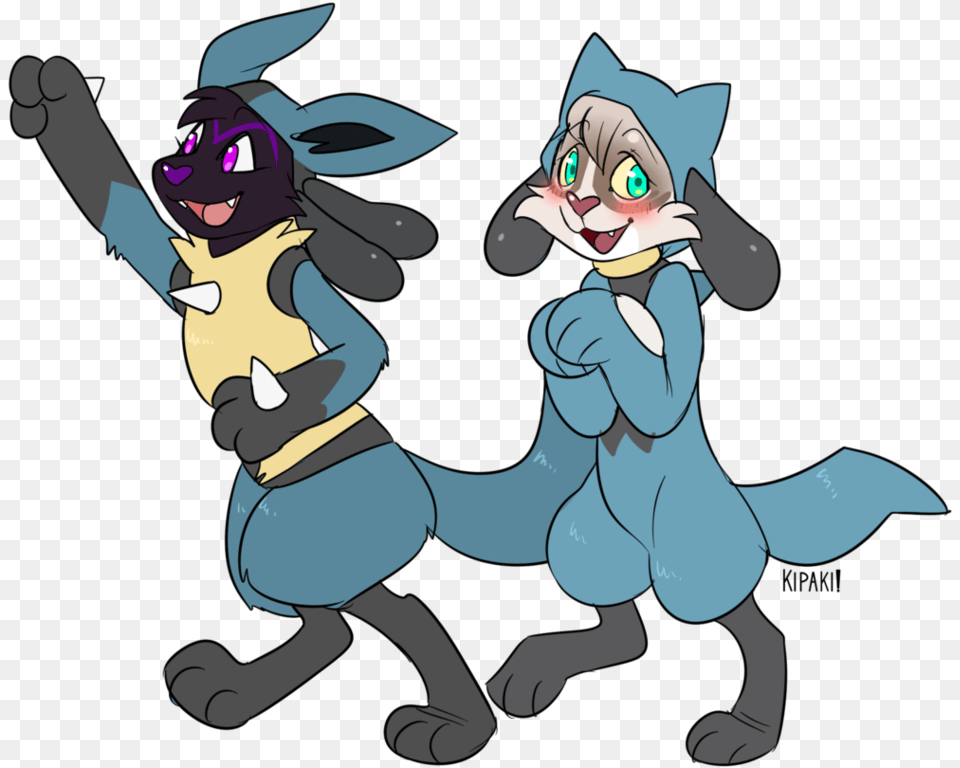 Riolu And Lucario Costumes, Cartoon, Baby, Book, Comics Free Png