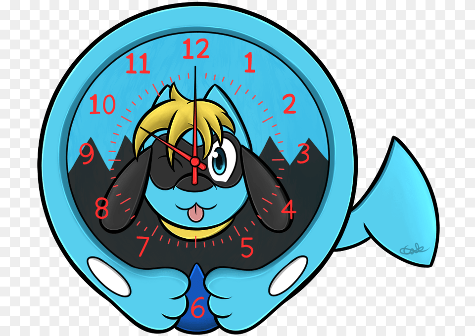 Riolu Clock By Melac Clipart Colegio Tierra Del Fuego, Analog Clock, Face, Head, Person Free Png