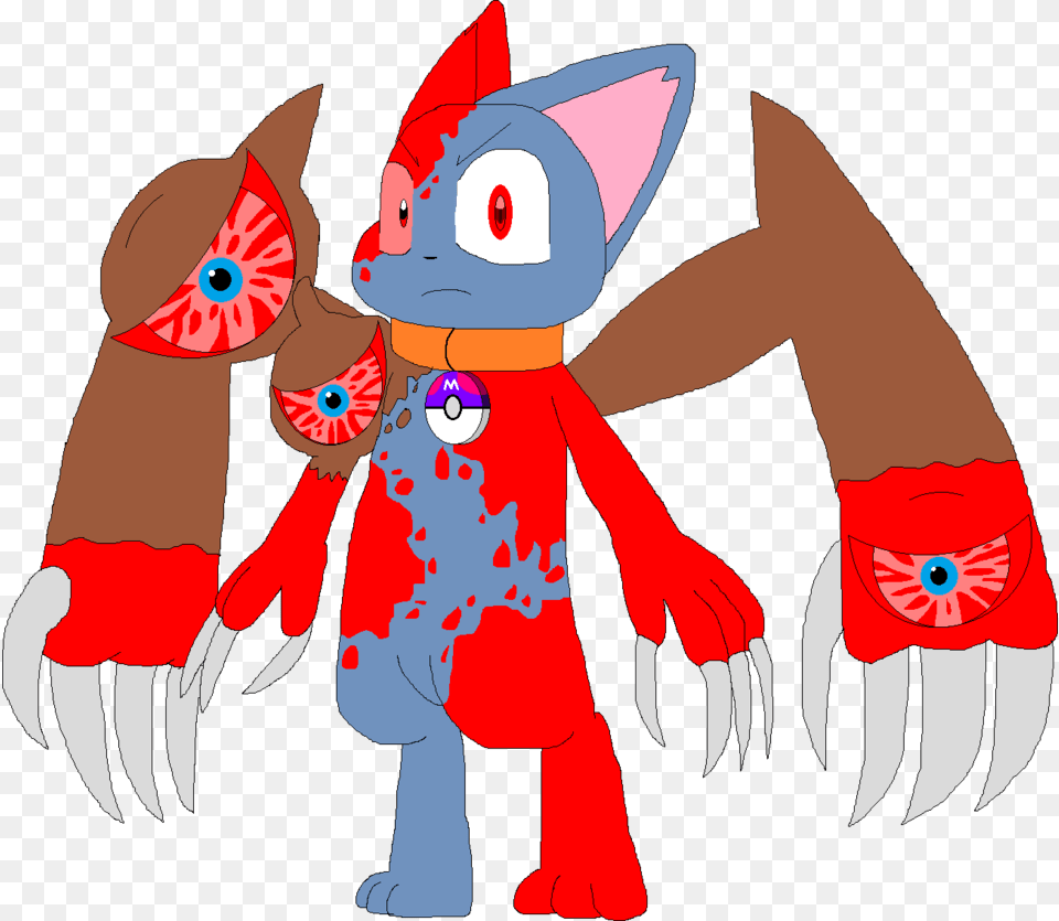 Riolu True Rage Form Riolu Blue Cat, Electronics, Hardware, Baby, Person Png Image