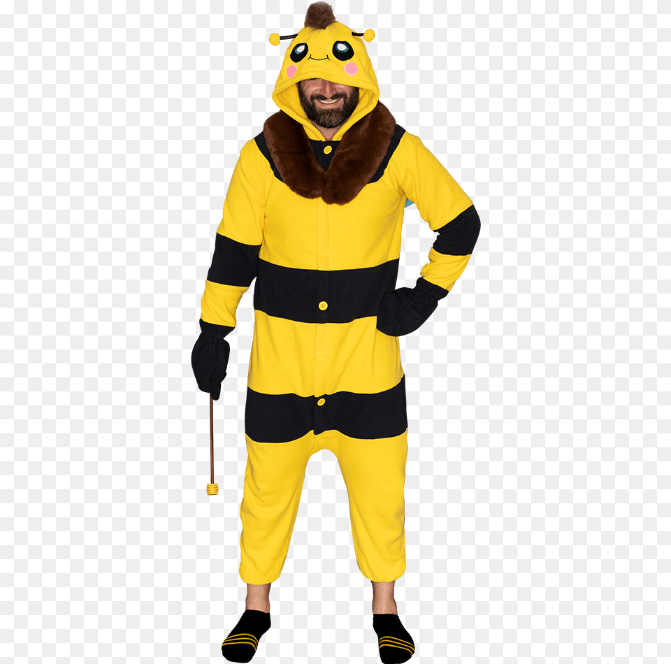 Riot Beemo Onesie, Clothing, Coat, Adult, Person Png Image