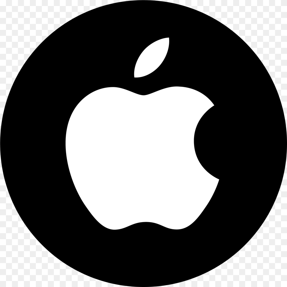 Riot Chat Logo Logo Snap Noir Et Blanc Rond, Apple, Plant, Produce, Fruit Free Png