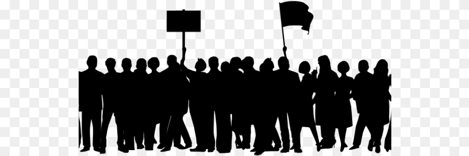 Riot Clipart Protest March Protest Icon, Gray Free Png