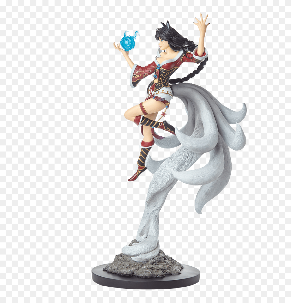 Riot Games Merch Ahri A New Dawn Statue, Figurine, Person, Adult, Female Free Png Download