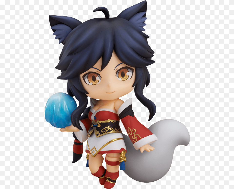 Riot Games Merch Ahri Nendoroid, Baby, Person, Face, Head Png Image