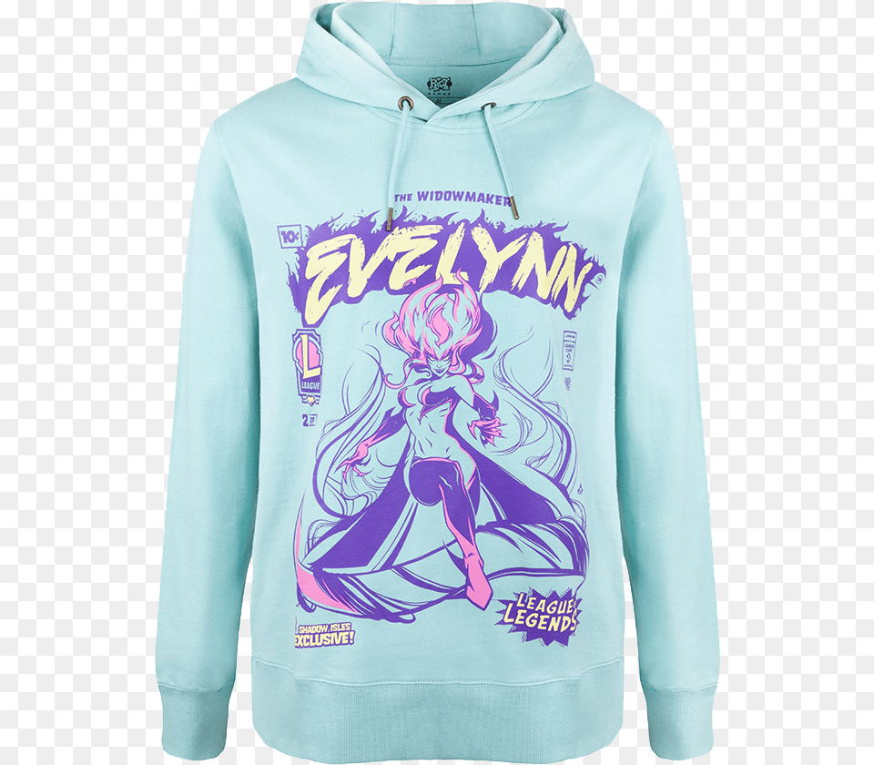Riot Games Merch Evelynn Merch, Clothing, Hoodie, Knitwear, Sweater Free Png Download
