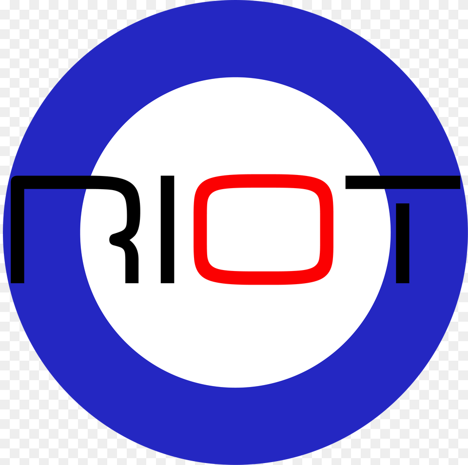 Riot Riot Cars, Logo, Sign, Symbol, Disk Free Transparent Png