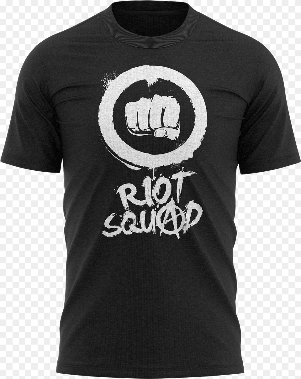 Riot Squad T Shirt, Clothing, T-shirt, Body Part, Hand Free Png Download