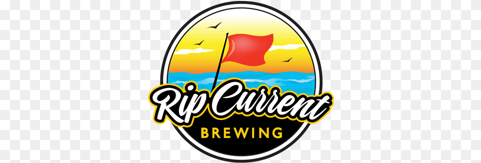 Rip Current Brewing, Logo, Disk, Animal, Sea Life Free Png Download