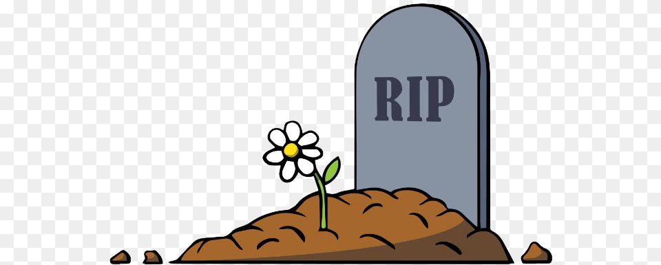 Rip Gravestone Dessin Tombe, Tomb, Flower, Plant Free Png Download