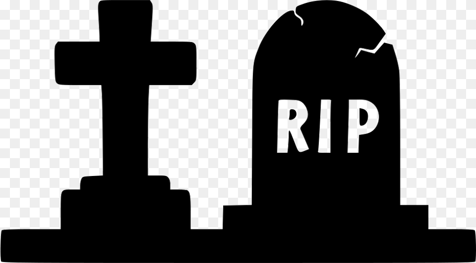 Rip Image Introduction Of Death Of Partner, Cross, Symbol, Tomb, Gravestone Free Png Download