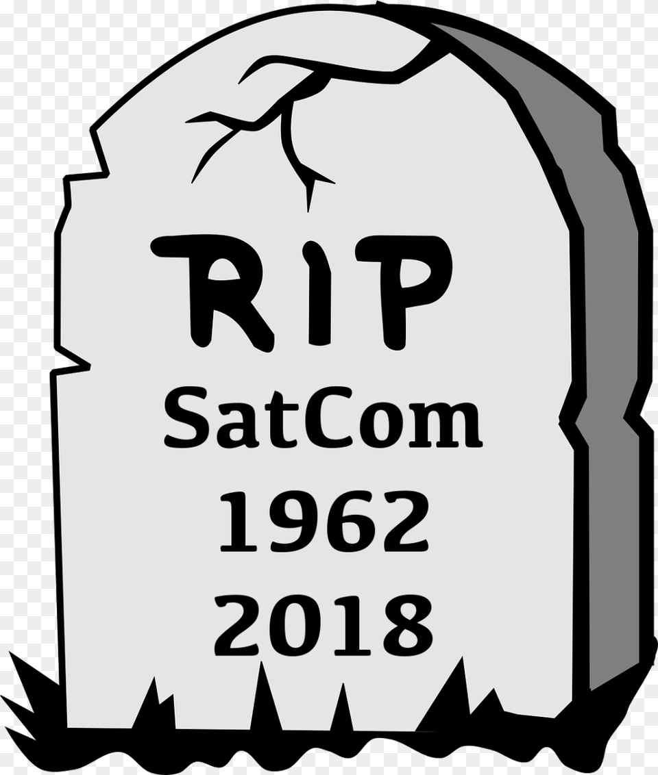 Rip Satcom Tombstone Clipart, Tomb, Gravestone Free Png Download