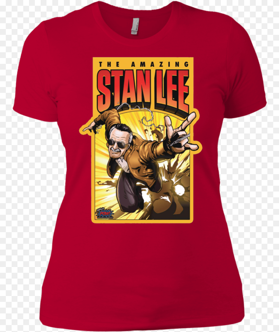 Rip Stan Lee Shirt The Amazing Stan Lee Shirt Amazing Stan Lee T Shirt, T-shirt, Clothing, Person, Man Free Png