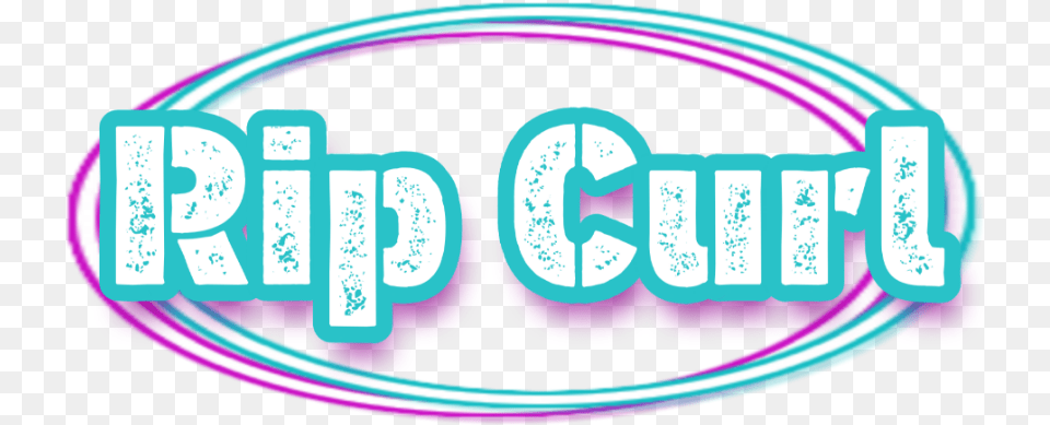 Ripcurl Sticker By Sandy Wasa Horizontal, Light, Neon, Disk Png Image