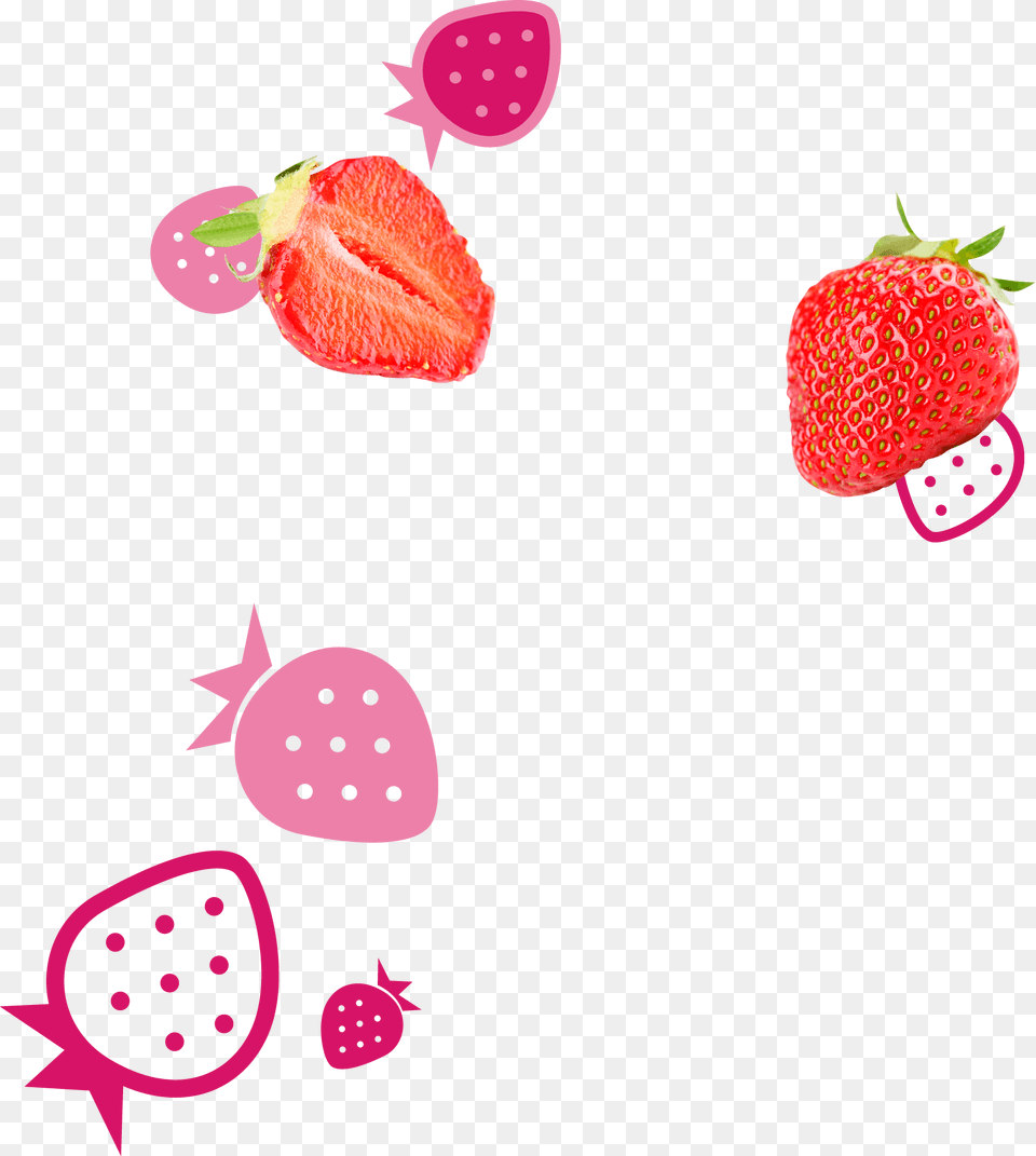Ripe Strawberry Strawberry, Berry, Food, Fruit, Plant Png Image