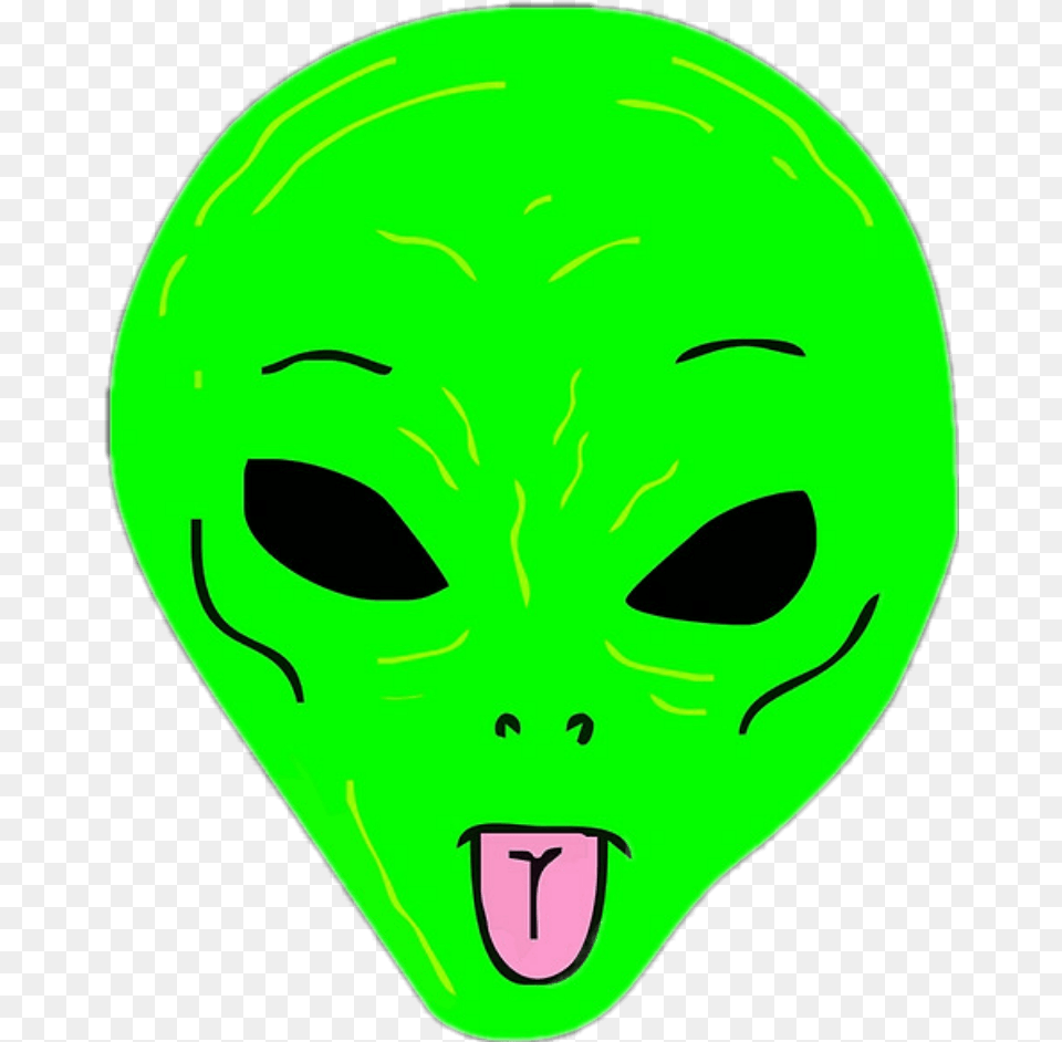 Ripndip Alien Logo Rip And Dip Alien, Mask, Person, Face, Head Free Png