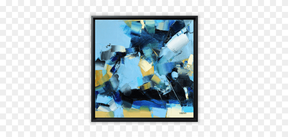 Ripped Blue 1 Modern Art, Collage, Modern Art, Painting, Computer Hardware Free Png