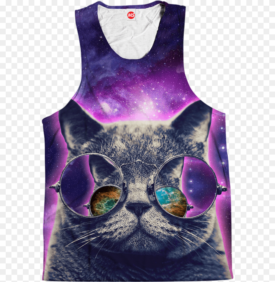 Ripped Could Cats See Other Dimensions, Accessories, Sunglasses, Clothing, Vest Free Png Download