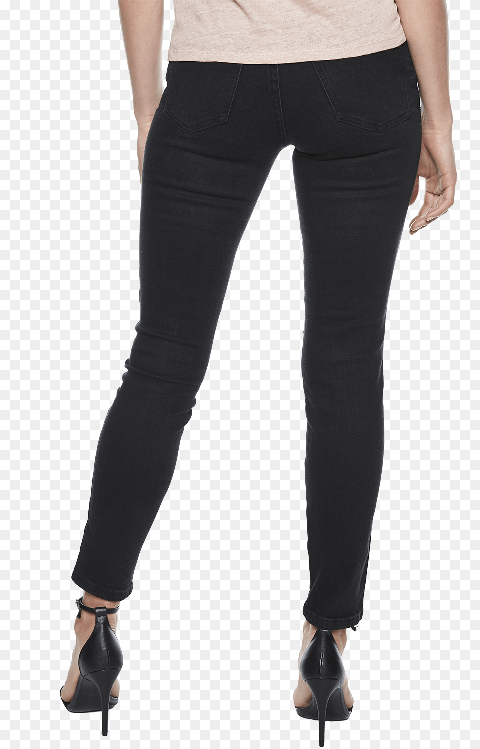 Ripped Giselle Jean In Colour Pewter Hudson Skinny Jean, Clothing, Shoe, Footwear, High Heel Free Png