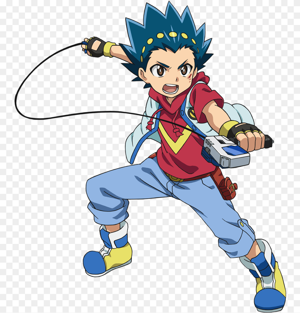 Ripped Official Art Beyburst Beyblade Characters, Book, Comics, Publication, Baby Free Png Download