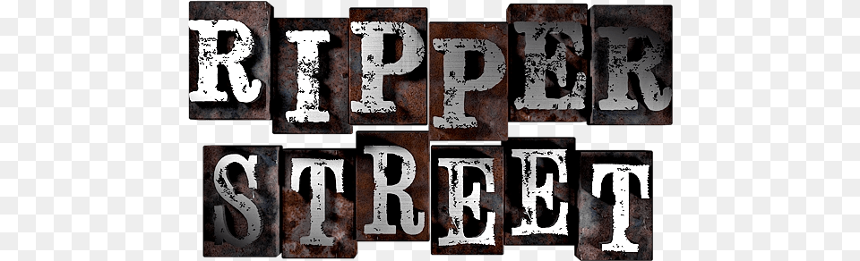 Ripper Street Logo Transparent Sticker Ripper Street Logo, Art, Collage, Text, Cross Png