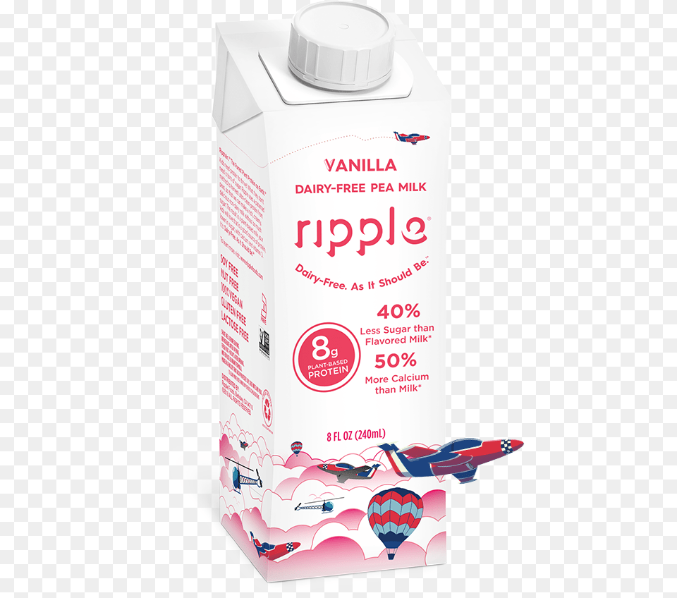 Ripple Foods, Beverage, Milk Png Image