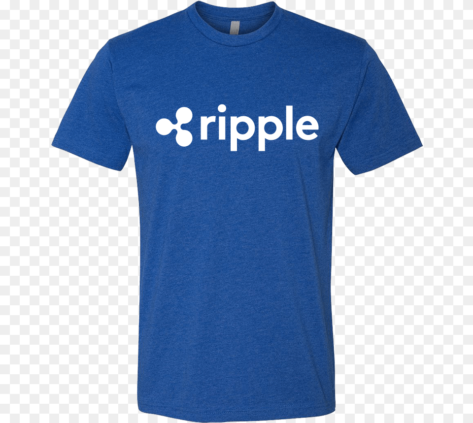 Ripple Logo Sst Royal Blue Popovich Kerr 2020 Shirt, Clothing, T-shirt Free Png