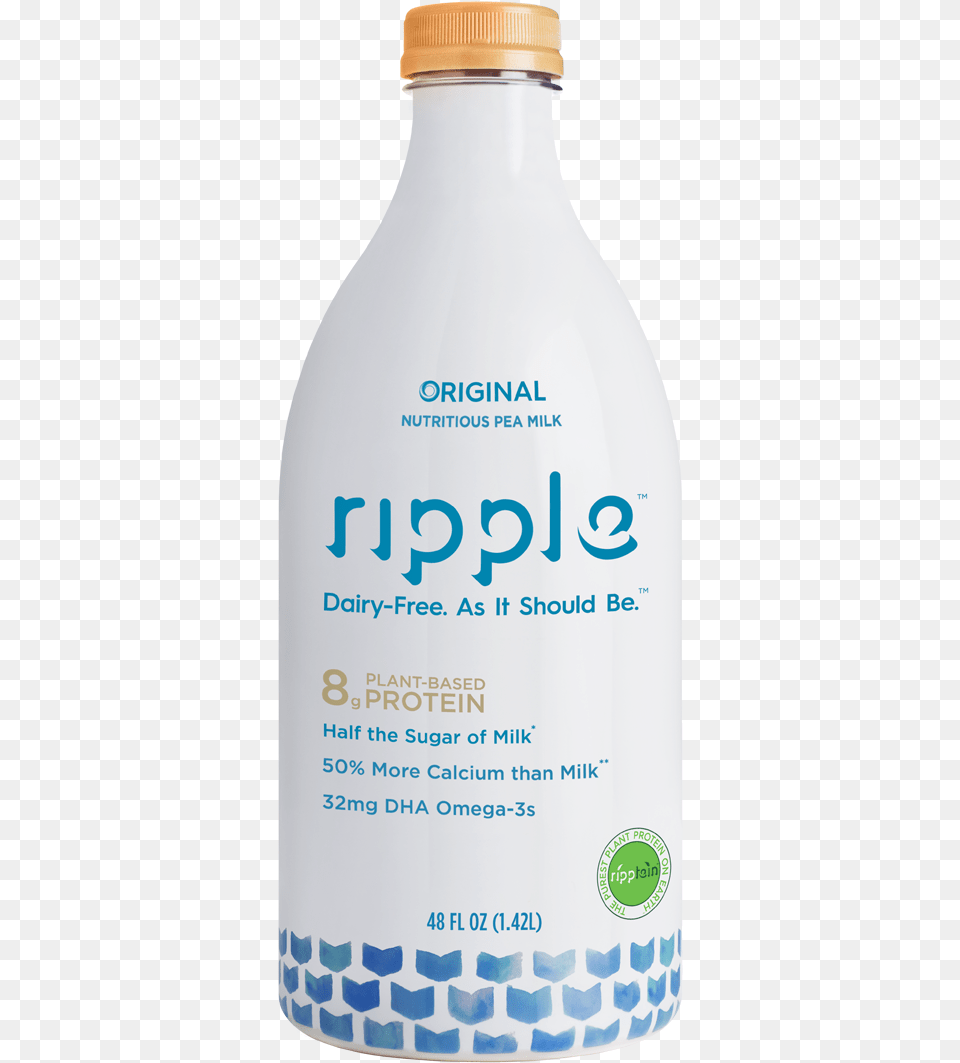 Ripple Milk, Bottle, Beverage, Shaker Free Png Download