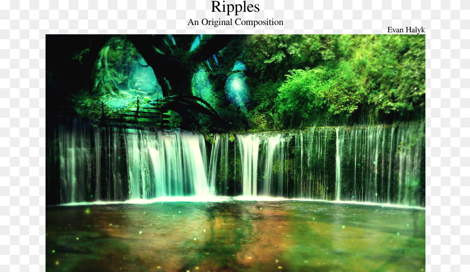 Ripples Shiraito Falls, Scenery, Rainforest, Tree, Plant Free Png Download
