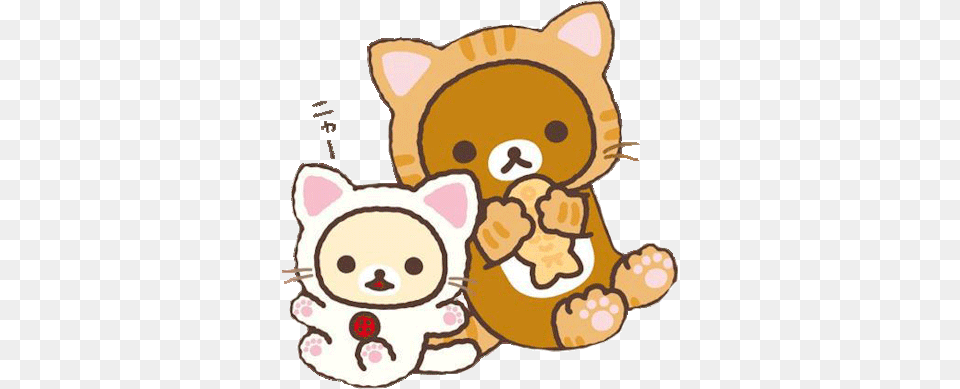 Rirakuma Kuma Cartoon Stickers Rilakkuma, Plush, Toy, Teddy Bear Free Transparent Png