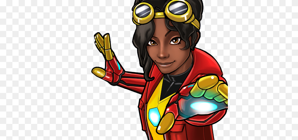 Riri Williams From Marvel Avengers Academy 003 Marvel Avengers Academy, Publication, Book, Comics, Accessories Free Png Download