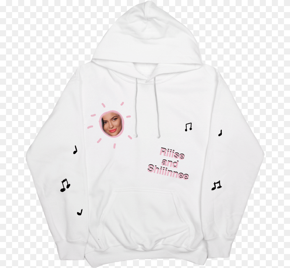Rise And Shine Hoodie Rise And Shine Kylie Jenner Merch, Clothing, Knitwear, Sweater, Sweatshirt Png
